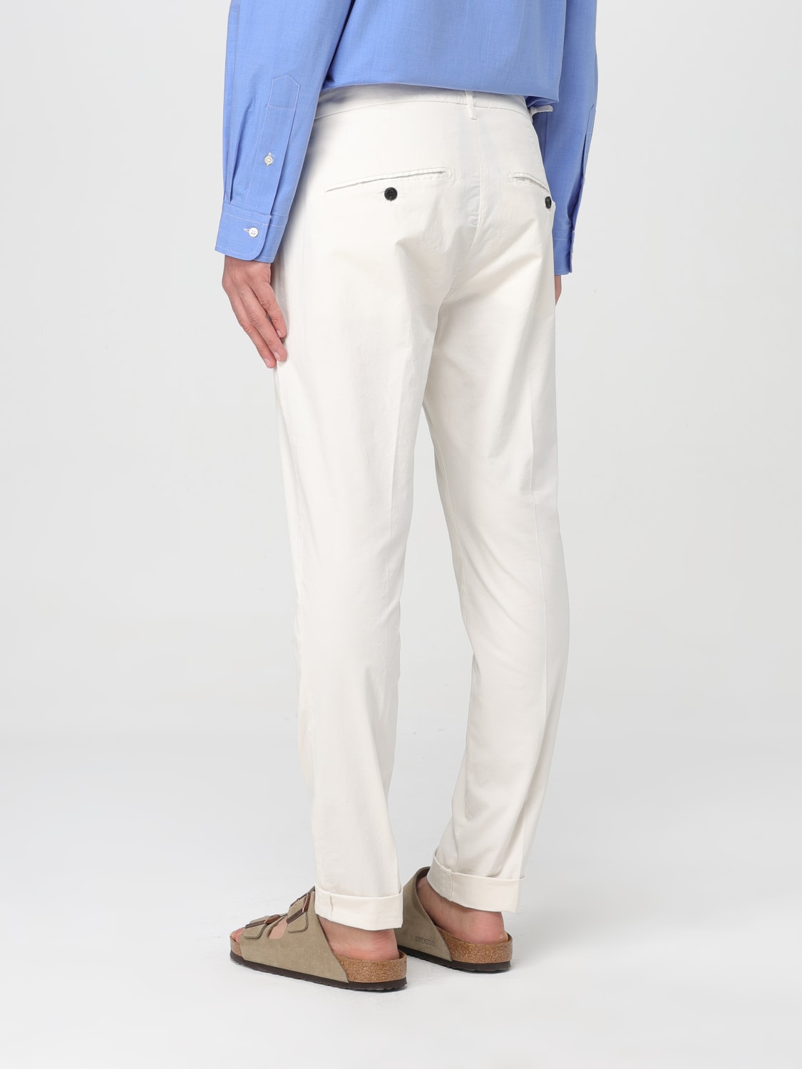 DONDUP PANTS: Pants men Dondup, White 1 - Img 2