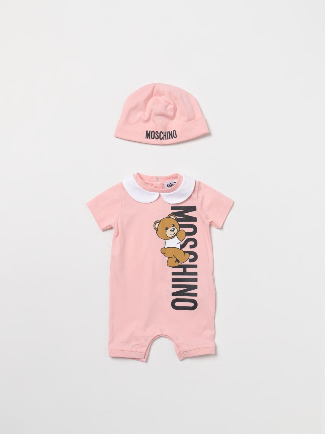 MOSCHINO BABY: Tracksuits kids - Pink | Moschino Baby pack MUY068LAA17 ...