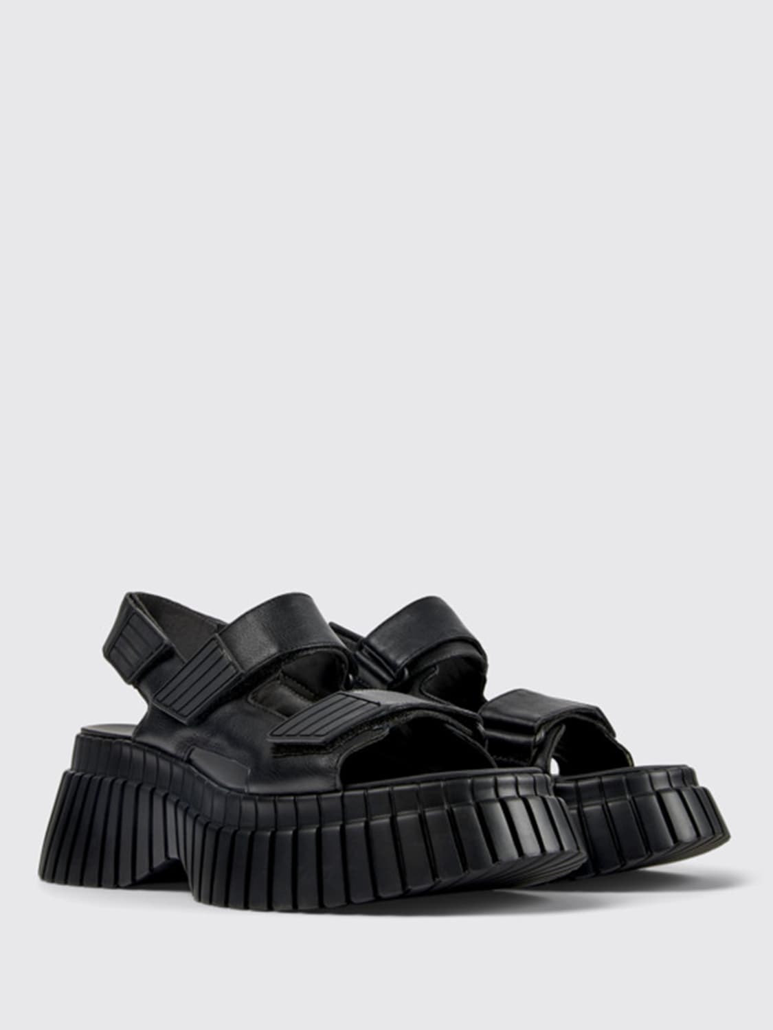 CAMPER: Flat sandals woman - Black | Camper flat sandal