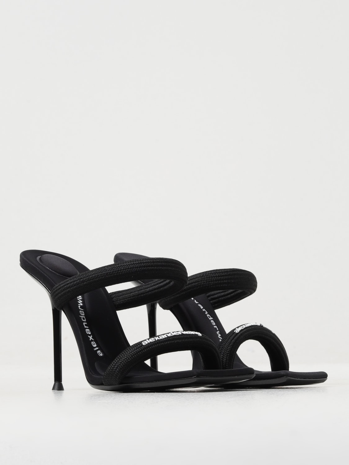 ALEXANDER WANG：パンプス レディース - ブラック | GIGLIO.COMオンラインのAlexander Wang ヒールサンダル  30321S033