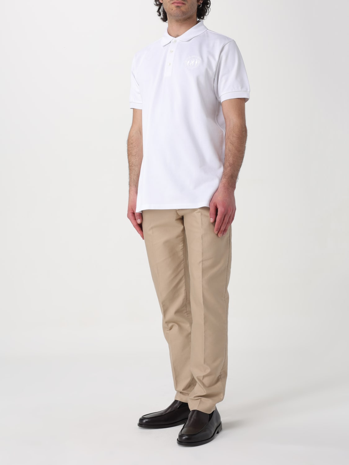 BALLY POLO: Polo homme Bally, Blanc - Img 2