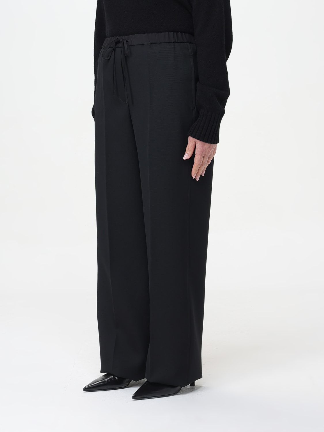 パンツ JIL SANDER Woman Pants Black J52KA4JTN319 001 Jil Sander Outlet: Pants woman - Black | Jil Sander pants