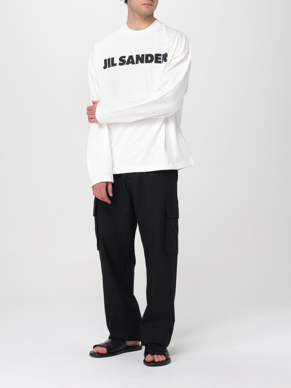 JIL SANDER T-SHIRT: T-shirt men Jil Sander, White - Img 2