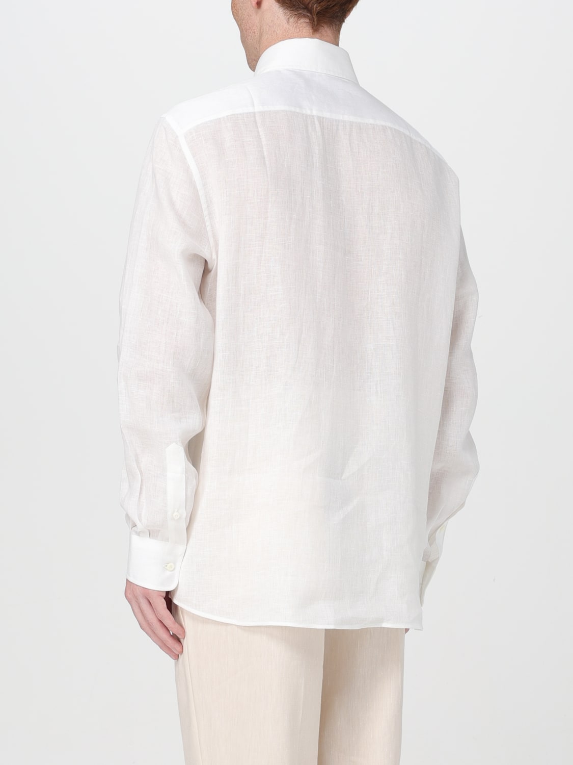 BRUNELLO CUCINELLI: Shirt men - White | Brunello Cucinelli shirt