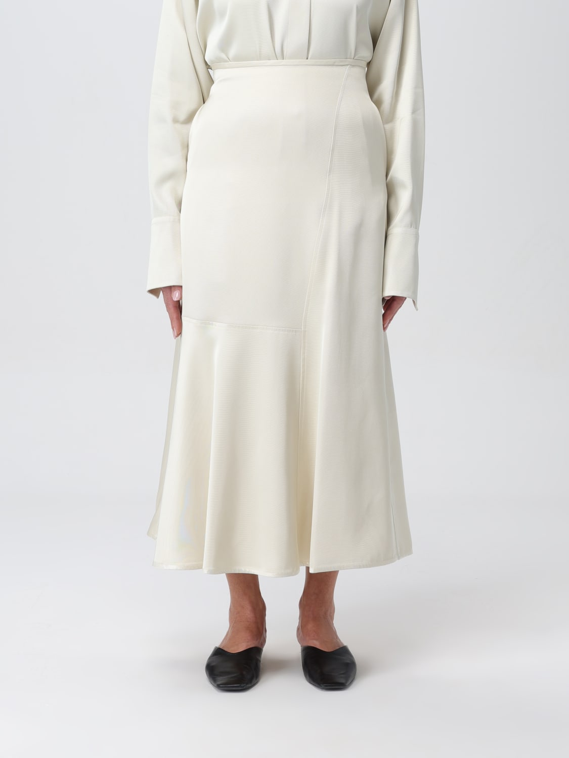 JIL SANDER SKIRT: Skirt woman Jil Sander, White - Img 1