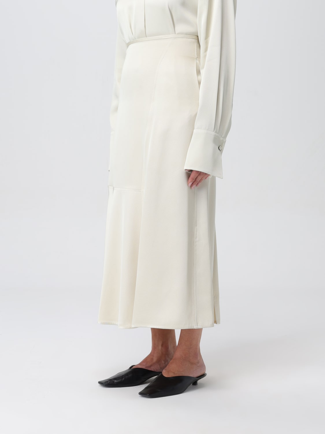 JIL SANDER SKIRT: Skirt woman Jil Sander, White - Img 3