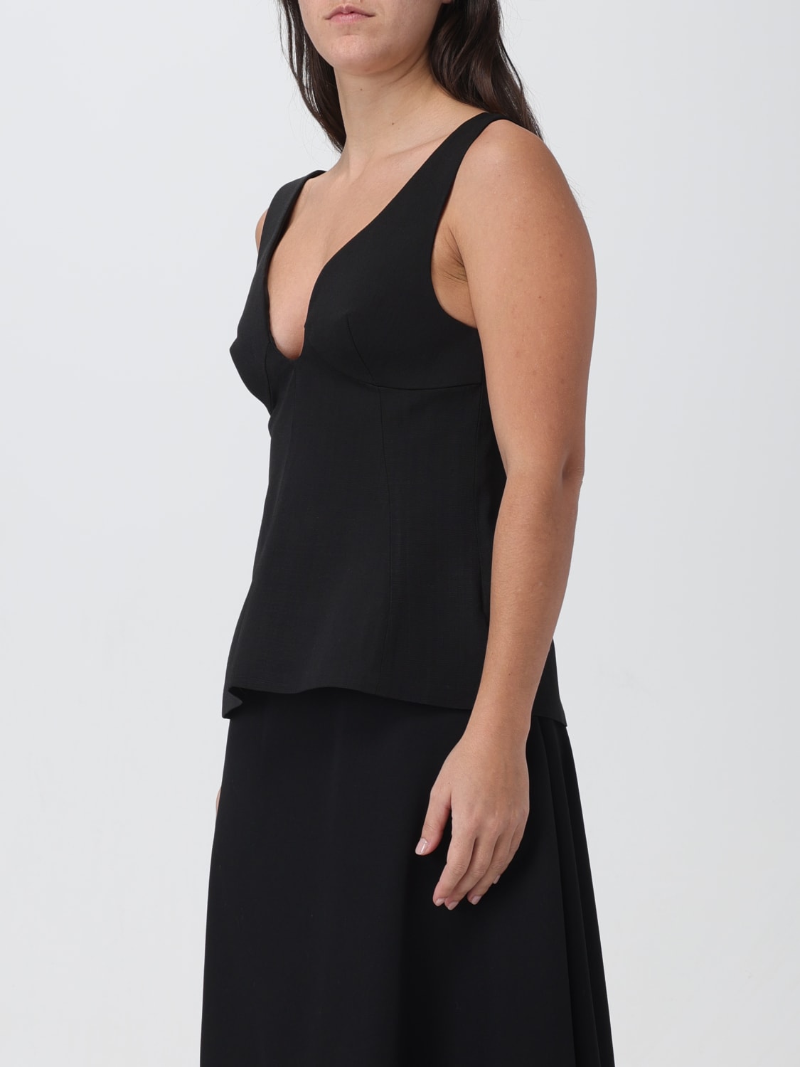 JIL SANDER TOP: Top woman Jil Sander, Black - Img 4