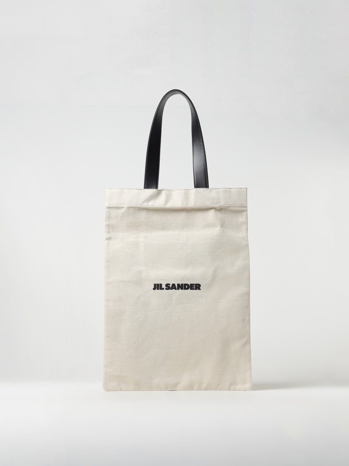 JIL SANDER: Shoulder bag woman - White | Jil Sander tote bags  J07WC0022P4917 online at GIGLIO.COM