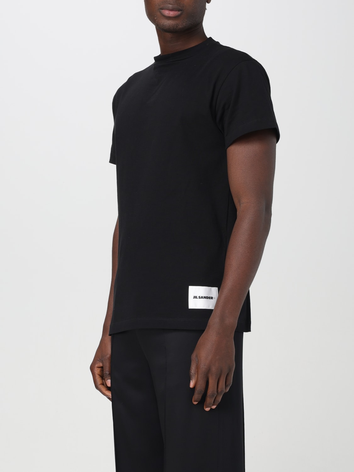 JIL SANDER T-SHIRT: T-shirt men Jil Sander, Black - Img 4