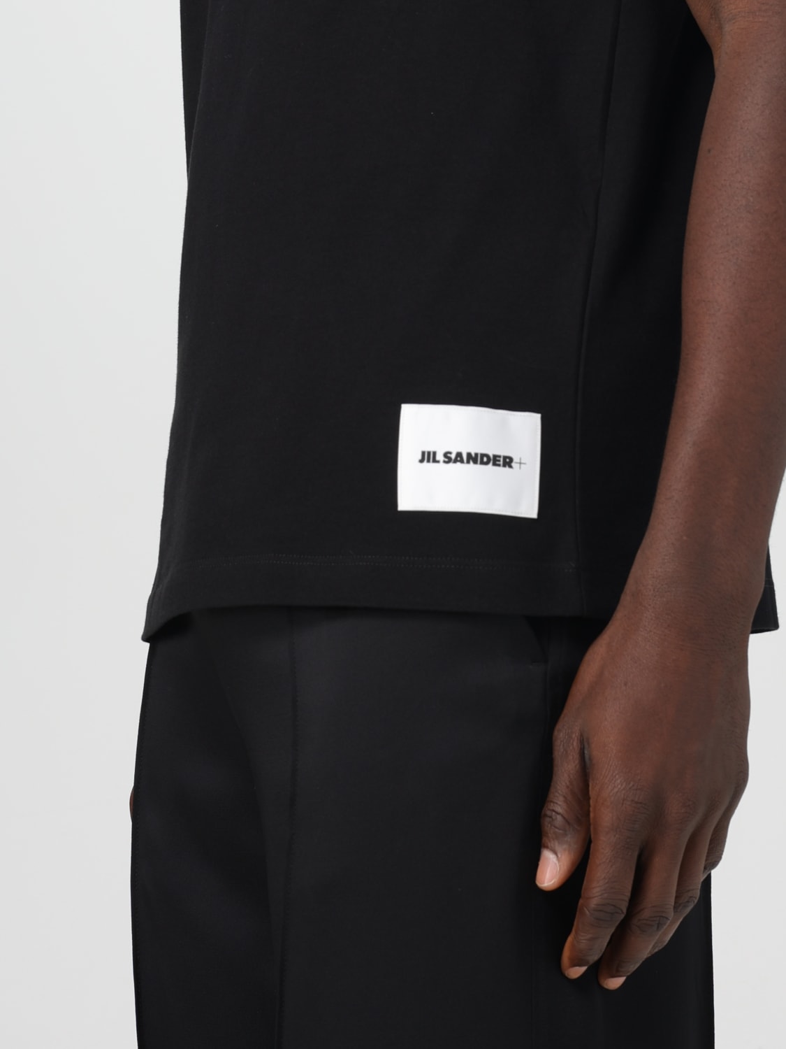 JIL SANDER T-SHIRT: T-shirt men Jil Sander, Black - Img 5
