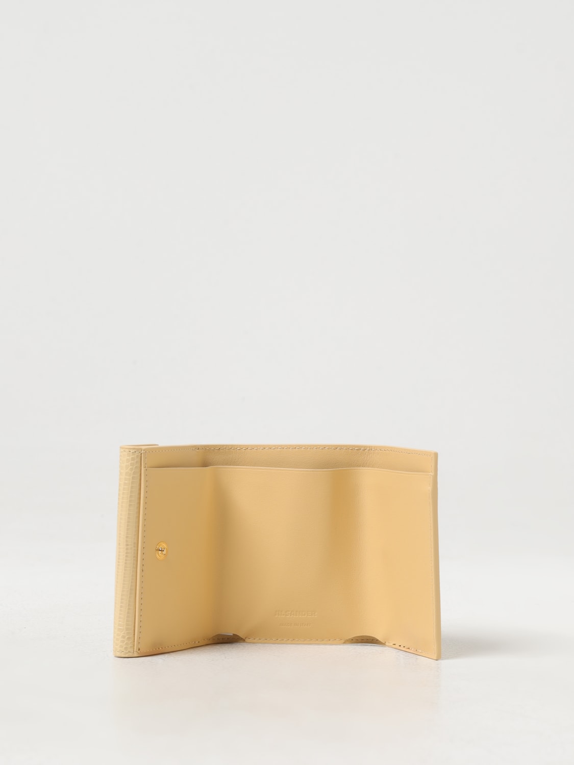 JIL SANDER WALLET: Wallet woman Jil Sander, Yellow - Img 2