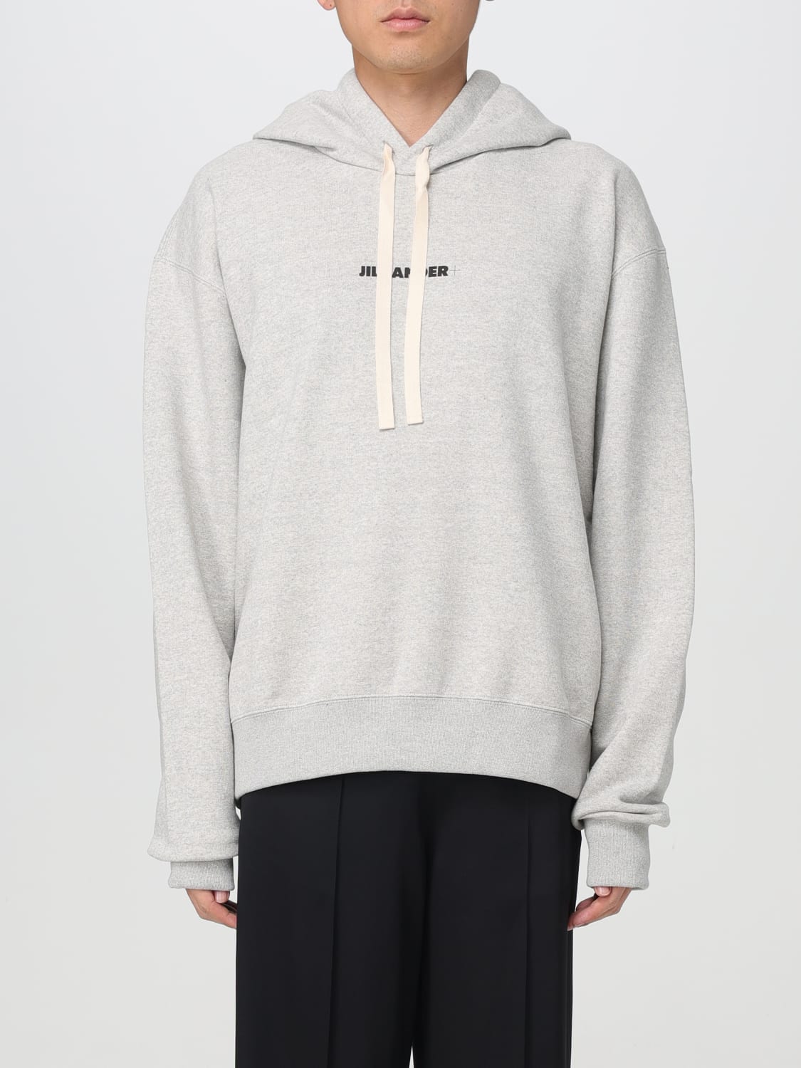 JIL SANDER SWEATSHIRT: Sweatshirt men Jil Sander, Grey - Img 1