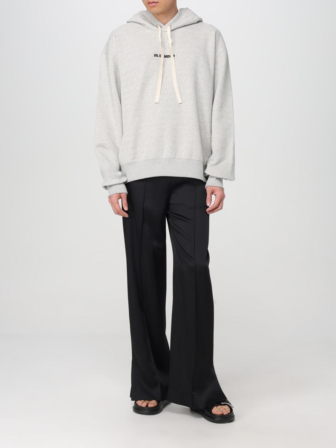 JIL SANDER SWEATSHIRT: Sweatshirt men Jil Sander, Grey - Img 2