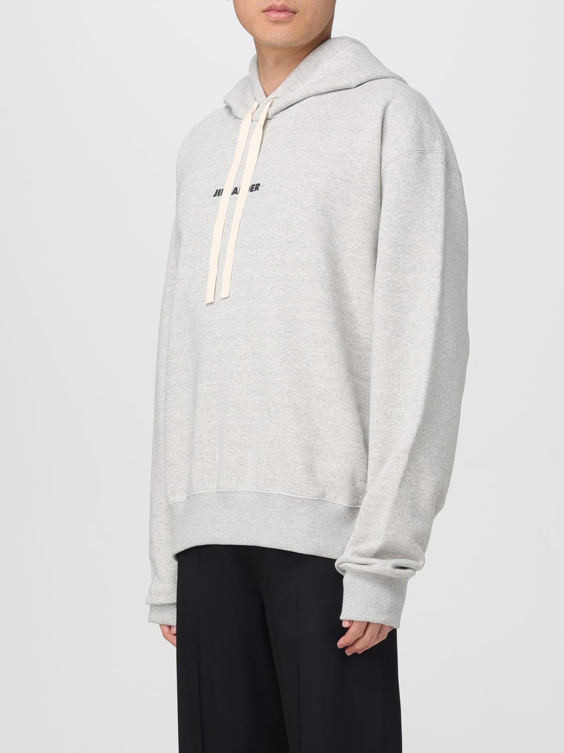 JIL SANDER SWEATSHIRT: Sweatshirt men Jil Sander, Grey - Img 4