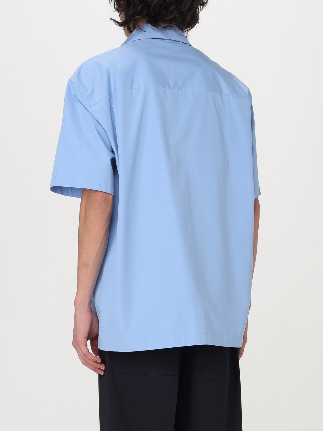JIL SANDER：シャツ メンズ - ブルー | GIGLIO.COMオンラインの