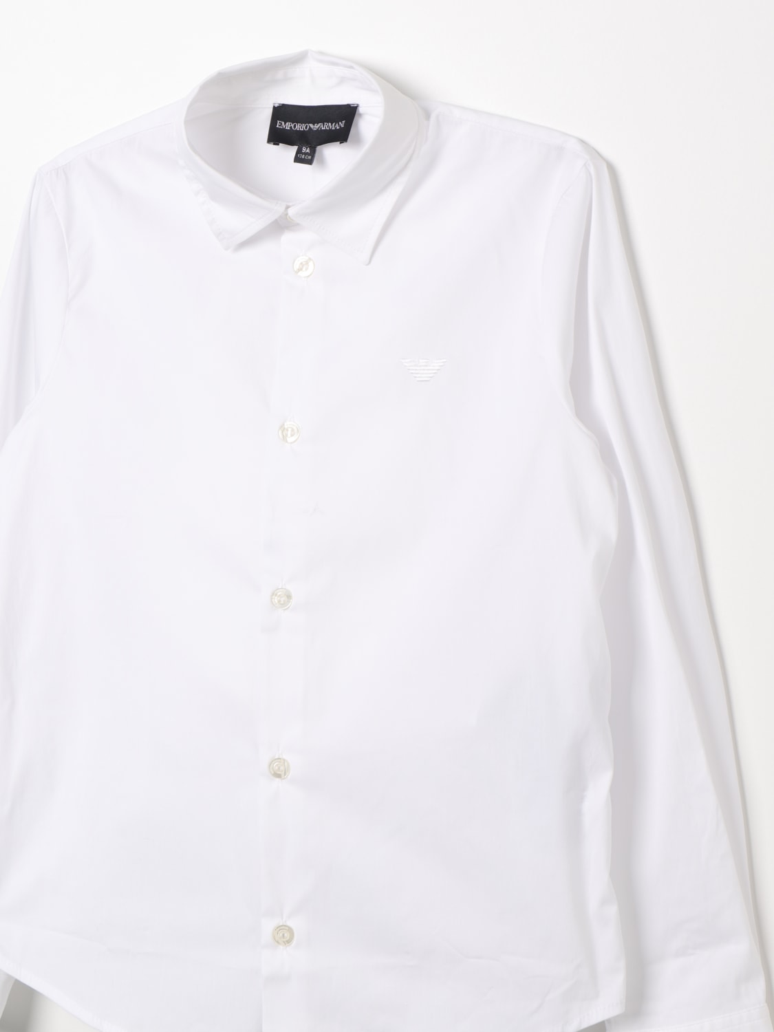 EMPORIO ARMANI SHIRT: Shirt kids Emporio Armani Kids, White - Img 3