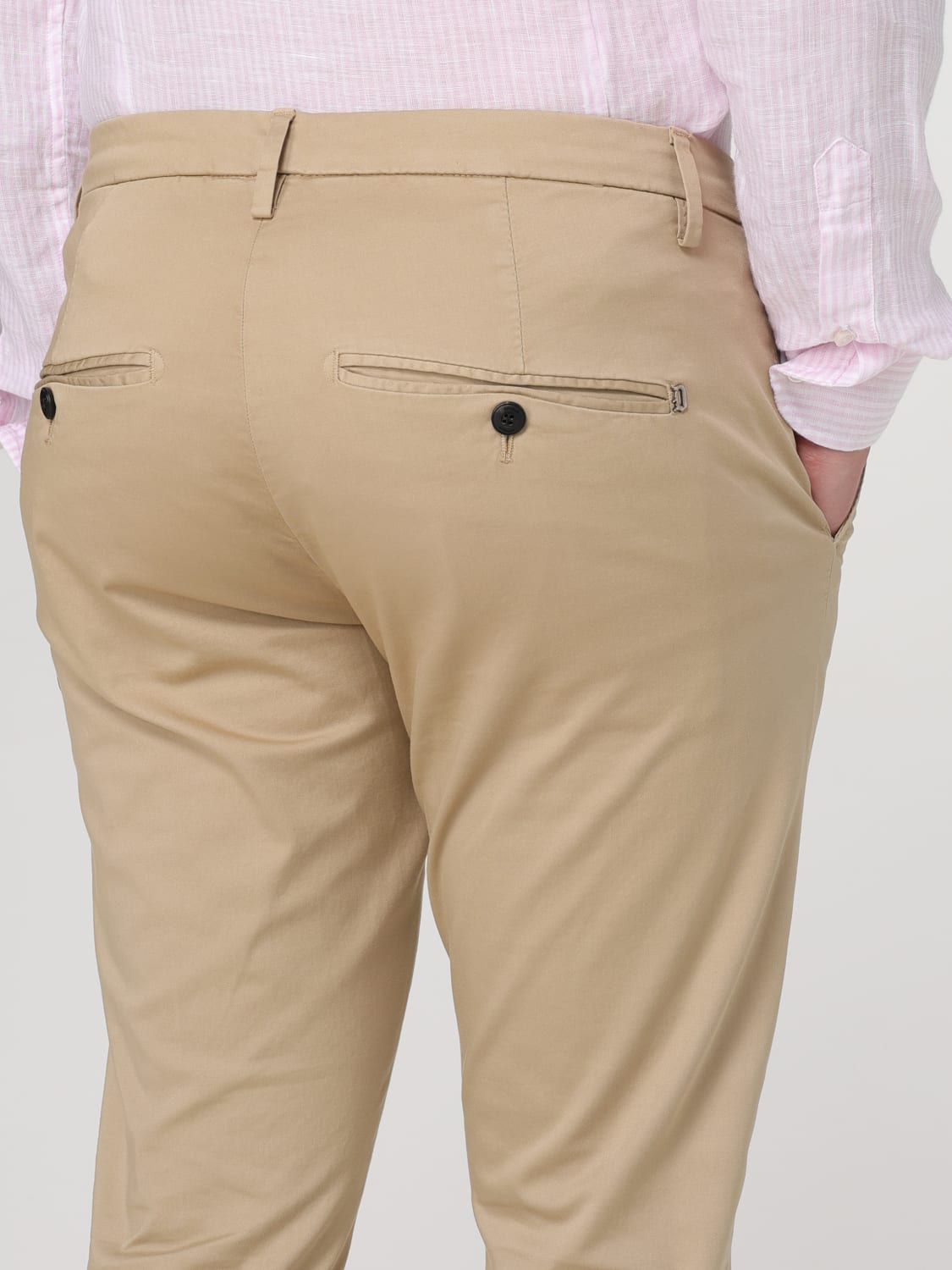 DONDUP PANTS: Pants men Dondup, Safari - Img 3