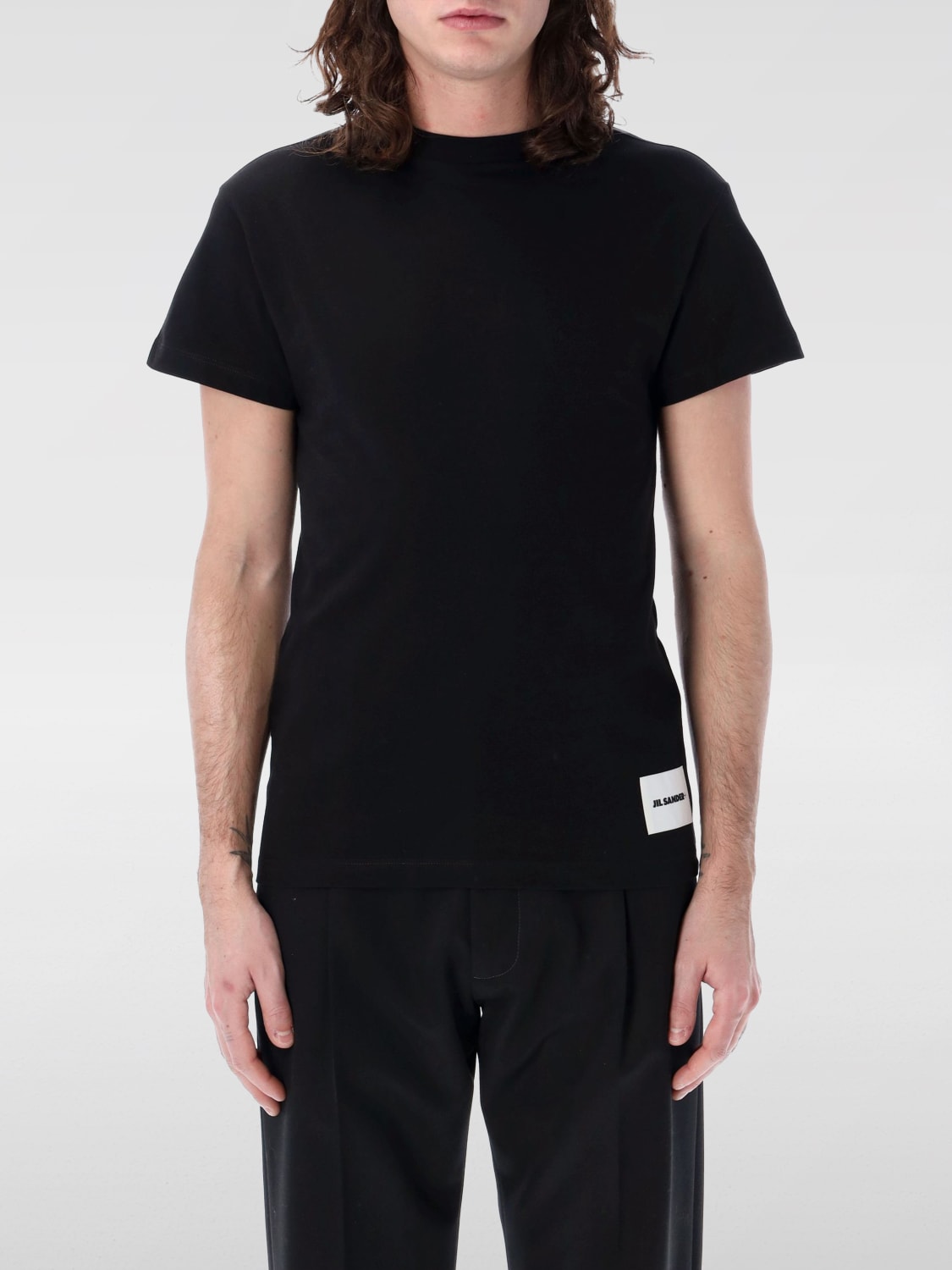 JIL SANDER CAMISETA: Camiseta hombre Jil Sander, Negro - Img 1