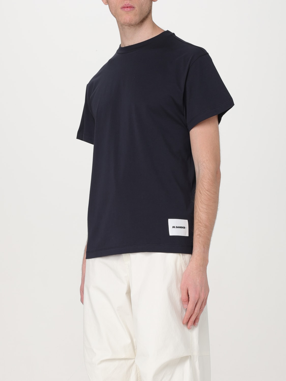 JIL SANDER T-SHIRT: T-shirt men Jil Sander, Blue - Img 4