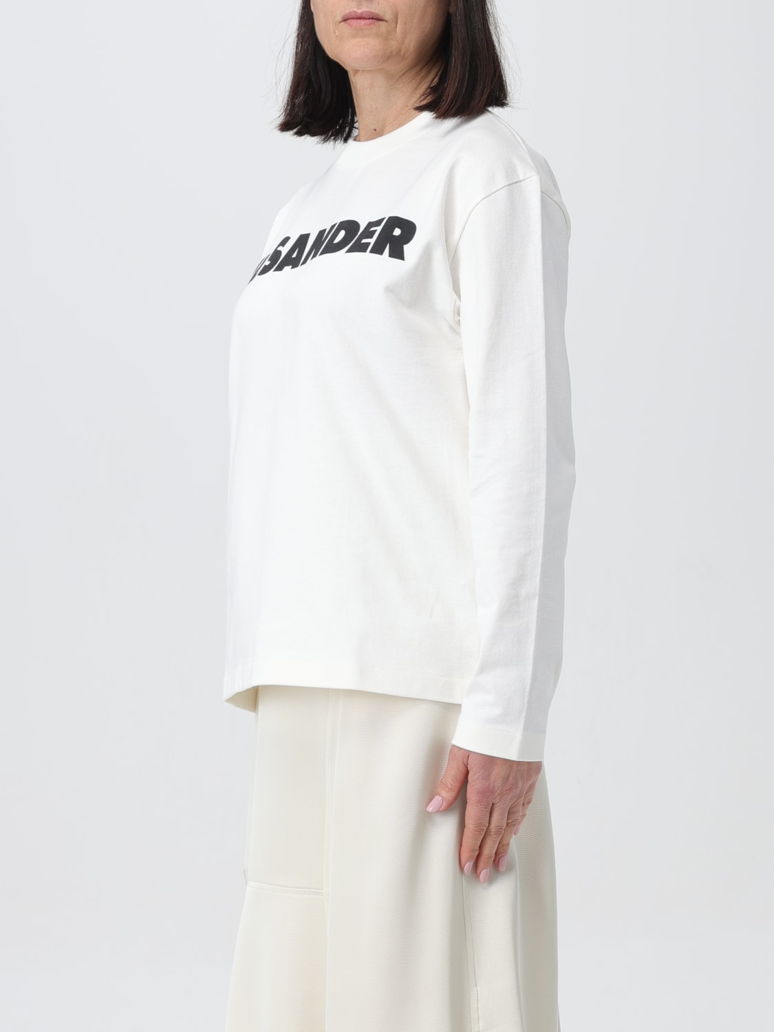 JIL SANDER T-SHIRT: T-shirt woman Jil Sander, White - Img 4