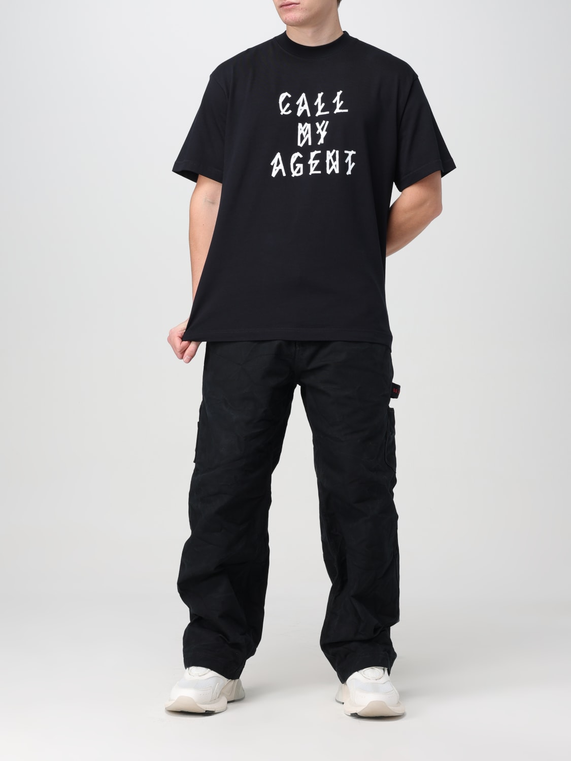 44 LABEL GROUP: T-shirt di cotone - Nero 2 | T-Shirt 44
