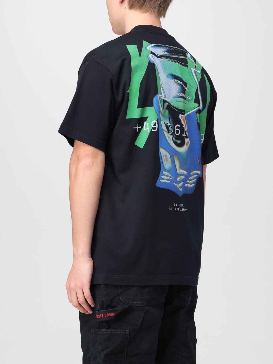 44 LABEL GROUP: T-shirt di cotone - Nero 2 | T-Shirt 44