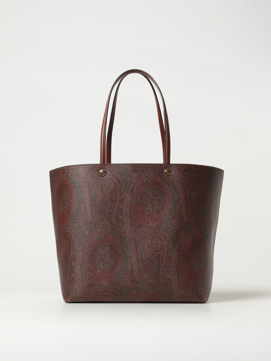 Giglio Borsa Etro in cotone spalmato Paisley