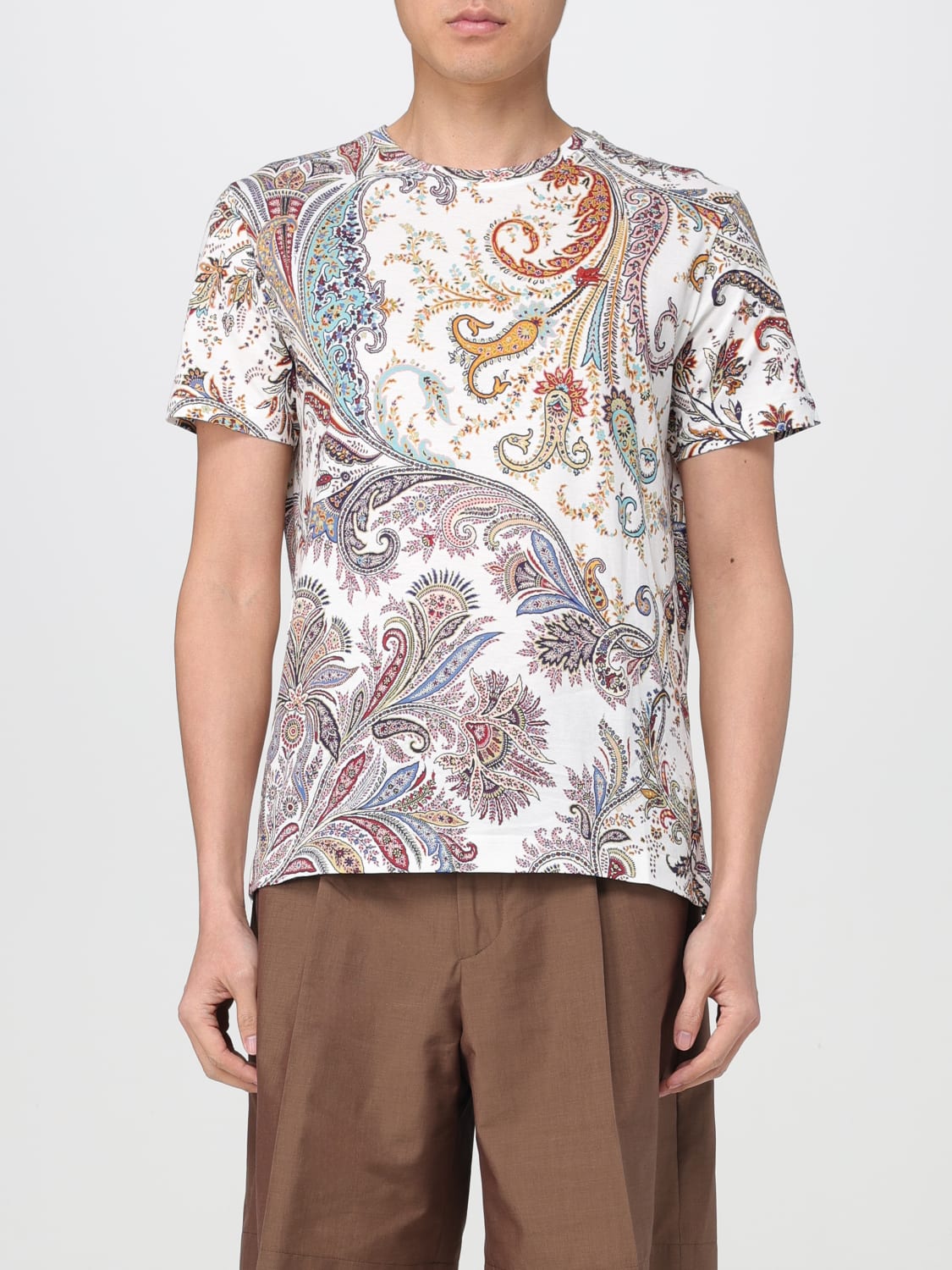 ETRO: T-shirt men - White | Etro t-shirt MRMA0002AJ054 ETRO: T-shirt men - White | Etro t-shirt MRMA0002AJ054