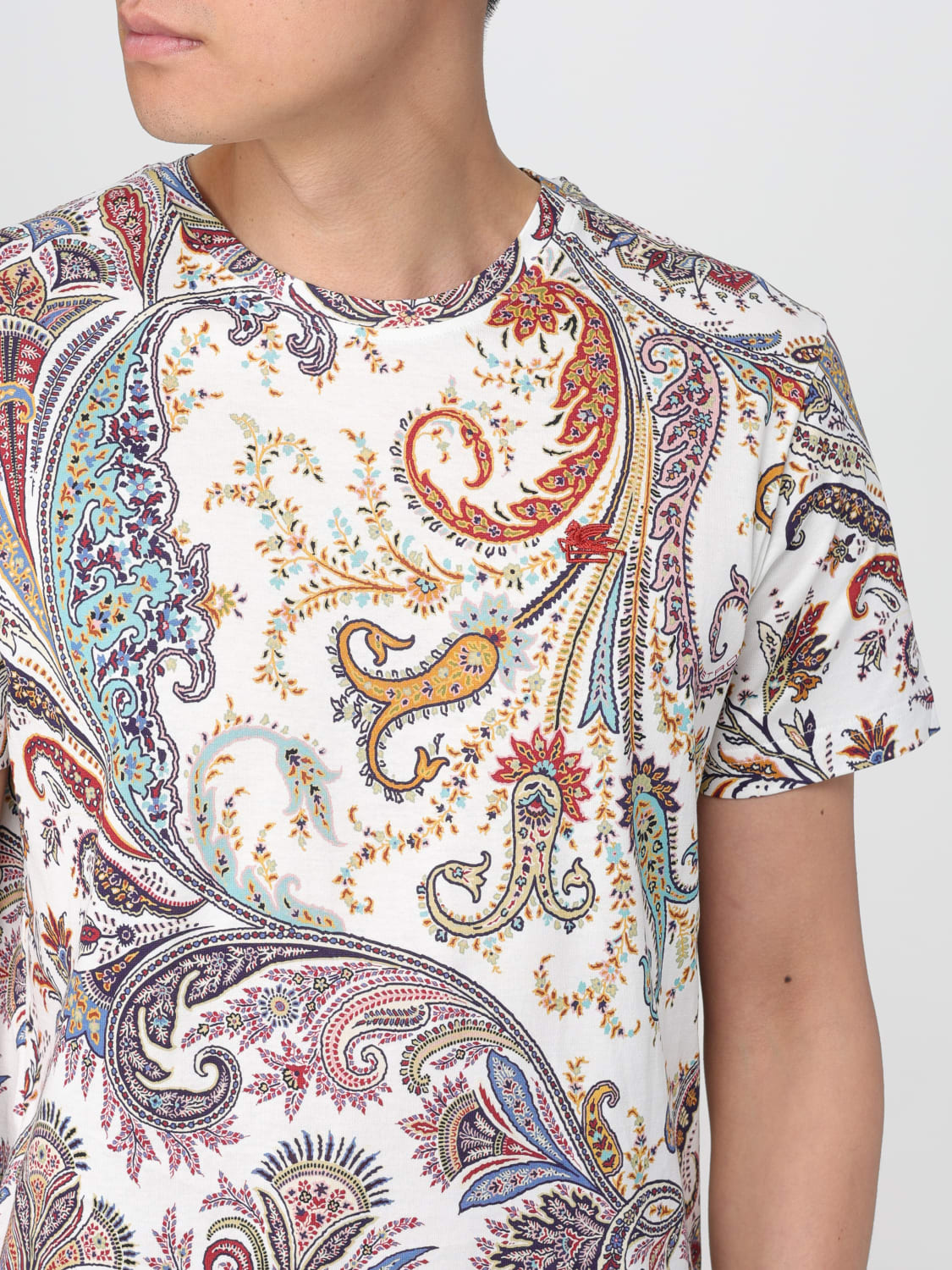 ETRO: T-shirt men - White | Etro t-shirt MRMA0002AJ054 ETRO: T-shirt men - White | Etro t-shirt MRMA0002AJ054