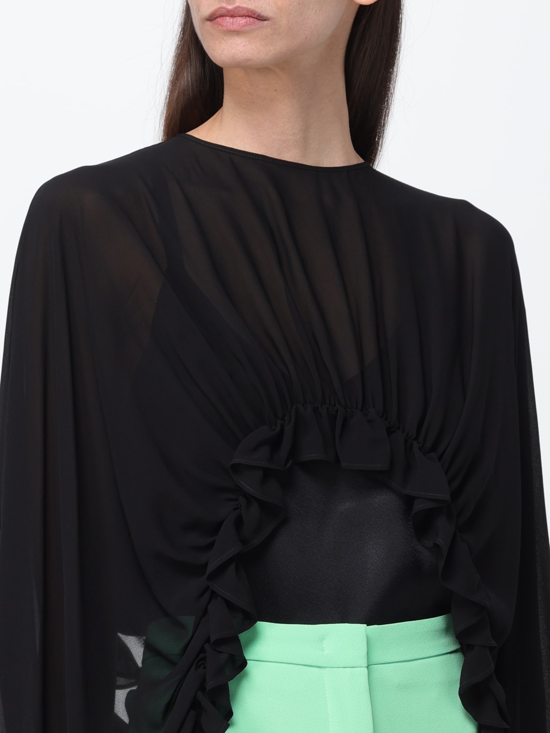 PINKO TOP: Abrigo mujer Pinko, Negro - Img 3