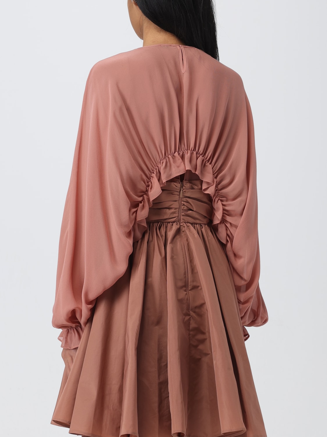 PINKO TOP: Abrigo mujer Pinko, Marrón - Img 2