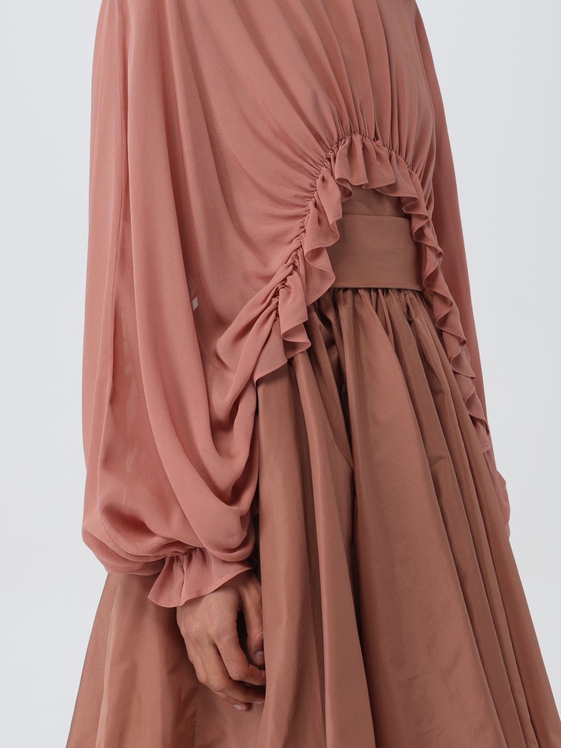 PINKO TOP: Abrigo mujer Pinko, Marrón - Img 3