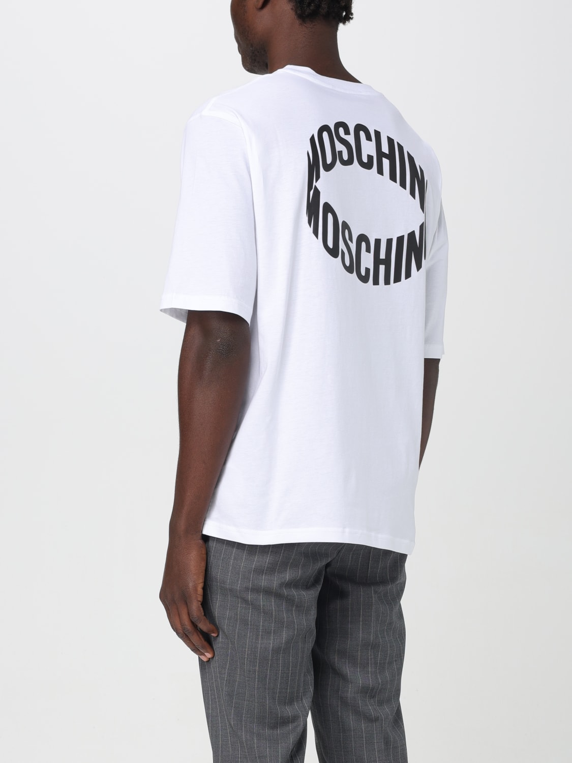 MOSCHINO COUTURE T-SHIRT: T-shirt herren Moschino Couture, Weiß - Img 2