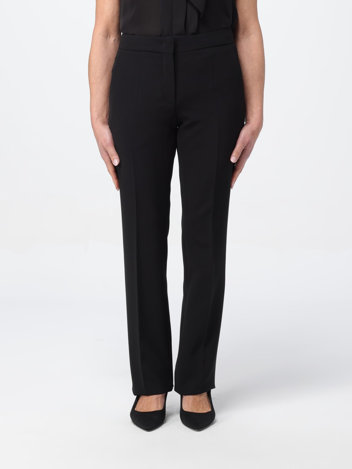 MOSCHINO COUTURE PANTS: Pants woman Moschino Couture, Black - Img 1