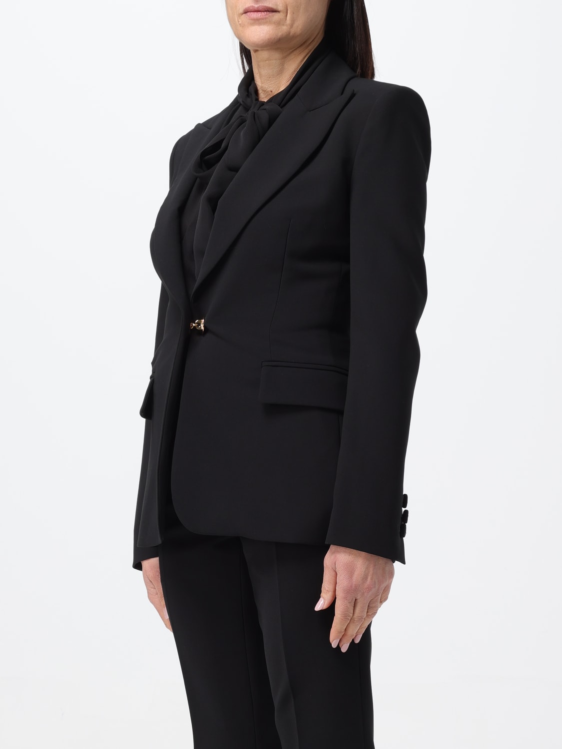 MOSCHINO COUTURE BLAZER: Blazer woman Moschino Couture, Black - Img 4