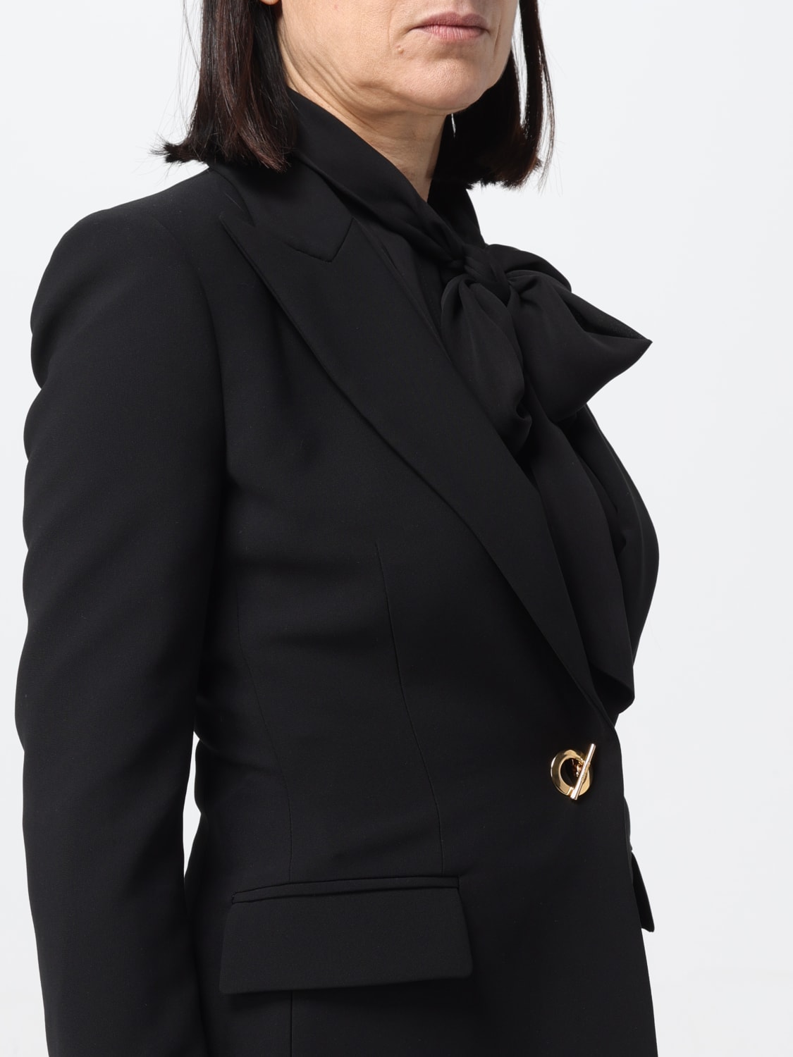 MOSCHINO COUTURE BLAZER: Blazer woman Moschino Couture, Black - Img 5