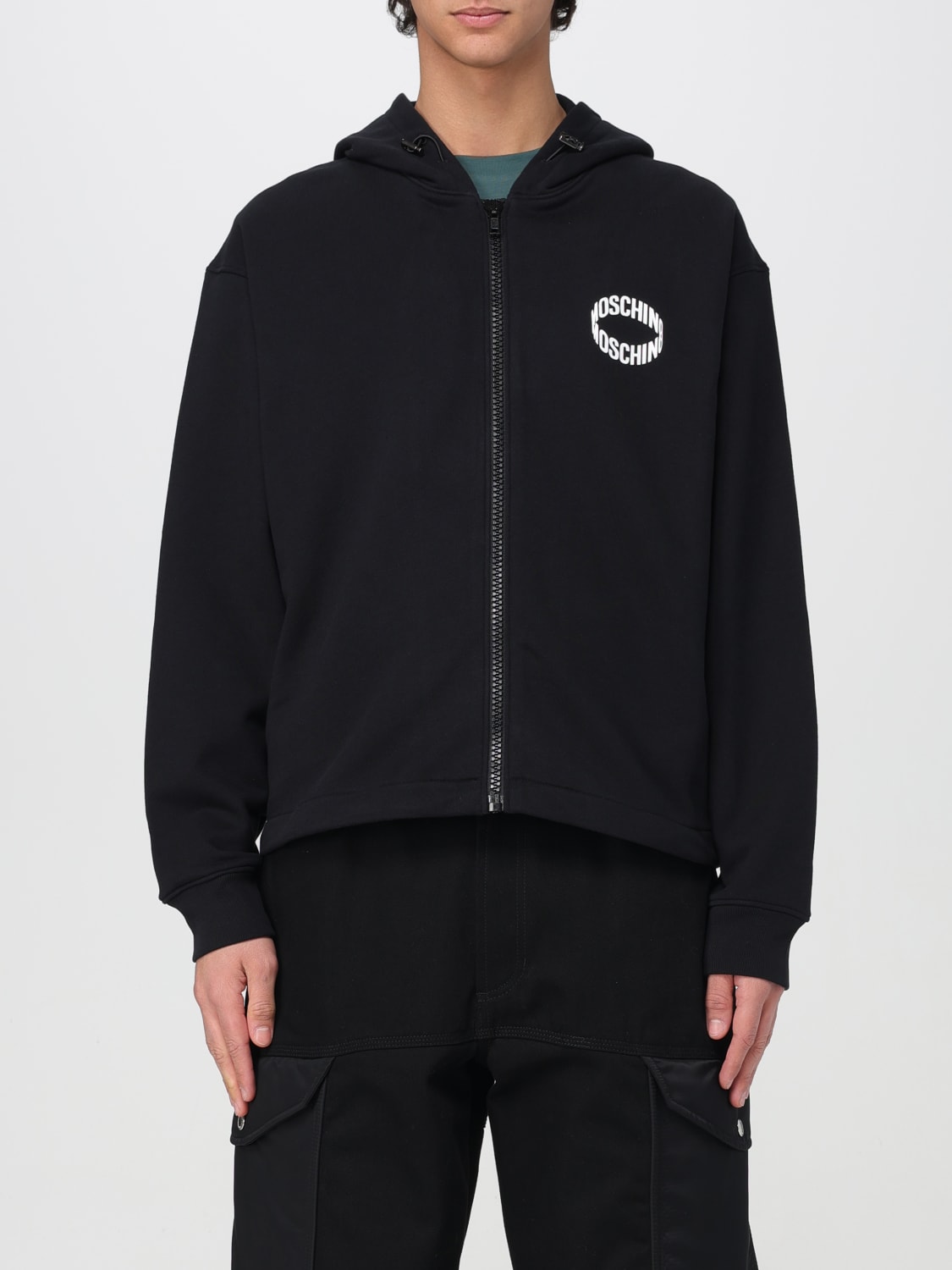 MOSCHINO COUTURE SWEATSHIRT: Sweatshirt men Moschino Couture, Black - Img 1