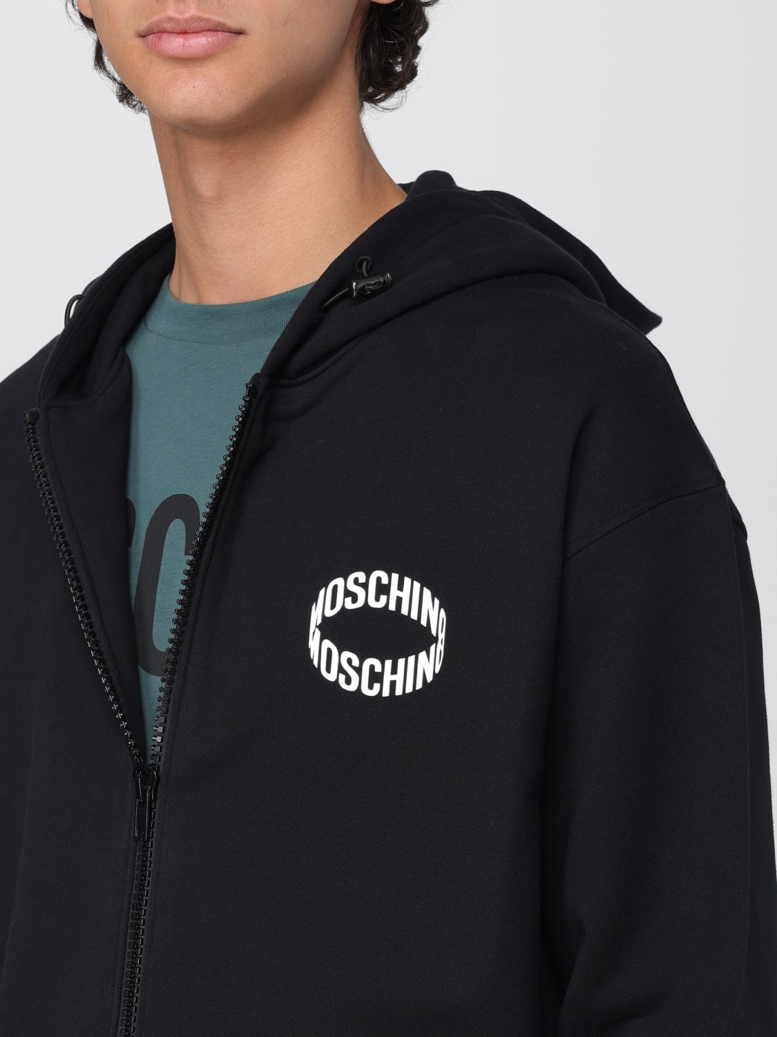 MOSCHINO COUTURE SWEATSHIRT: Sweatshirt men Moschino Couture, Black - Img 5