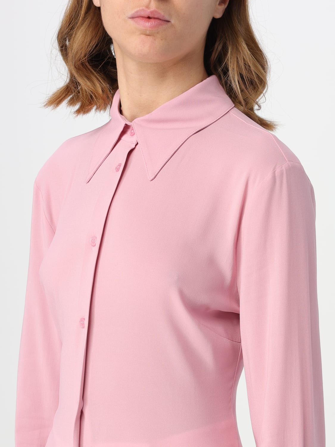 PINKO SHIRT: Shirt woman Pinko, Smoke Grey - Img 3