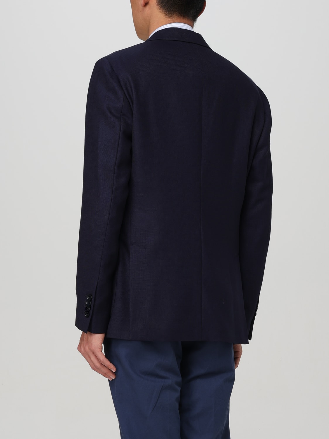 LARDINI JACKET: Jacket men Lardini, Blue - Img 2