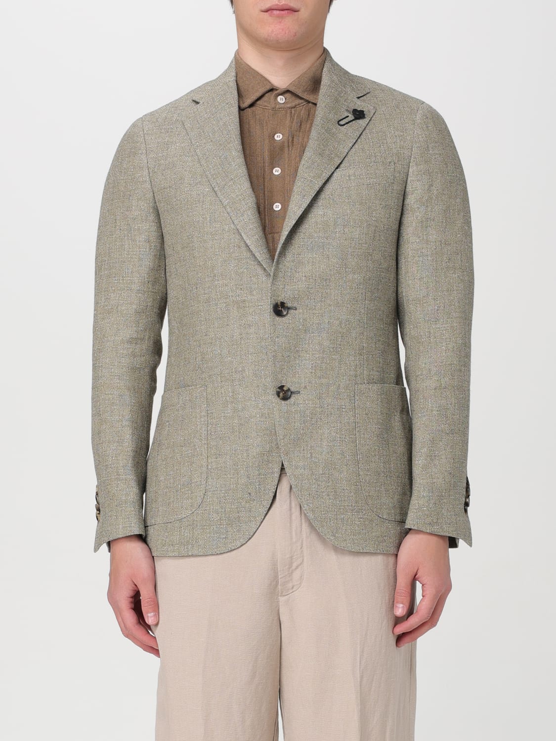 LARDINI BLAZER: Jacke herren Lardini, Grün - Img 1