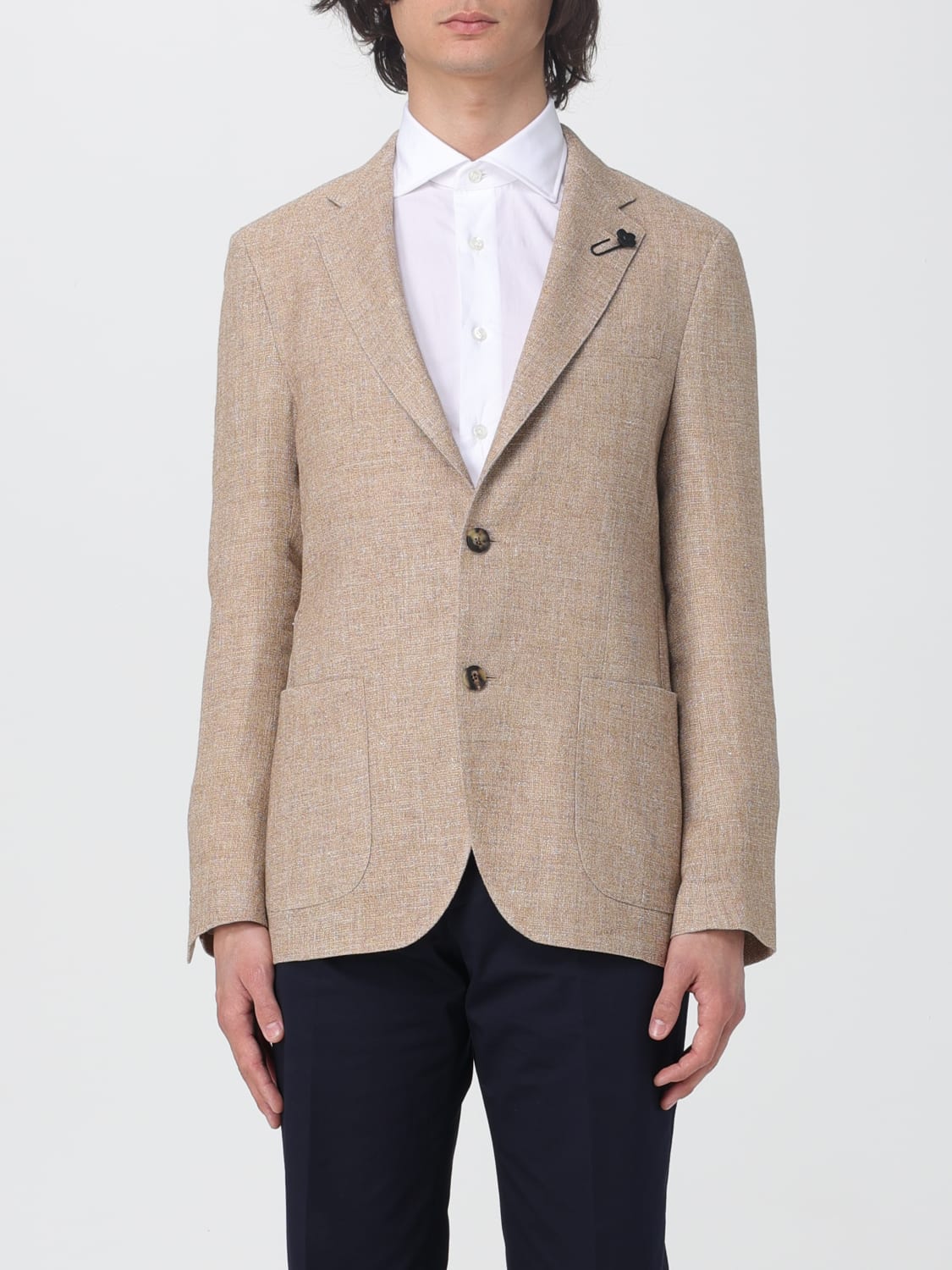 LARDINI BLAZER: Veste homme Lardini, Beige - Img 1