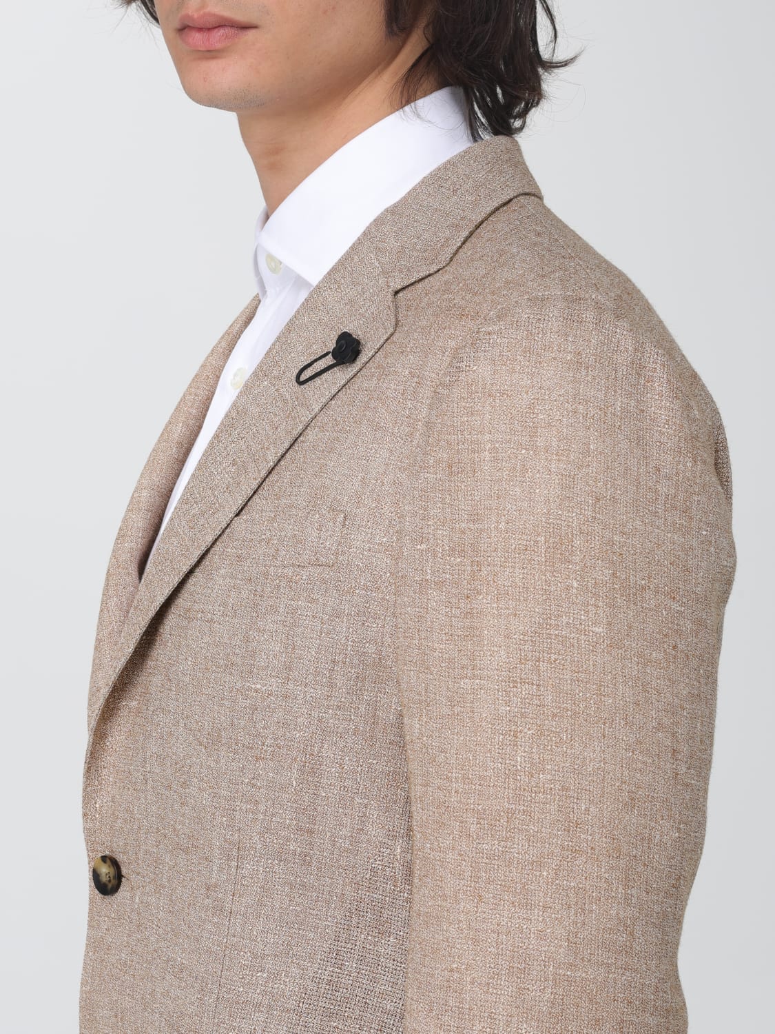 LARDINI BLAZER: Veste homme Lardini, Beige - Img 4