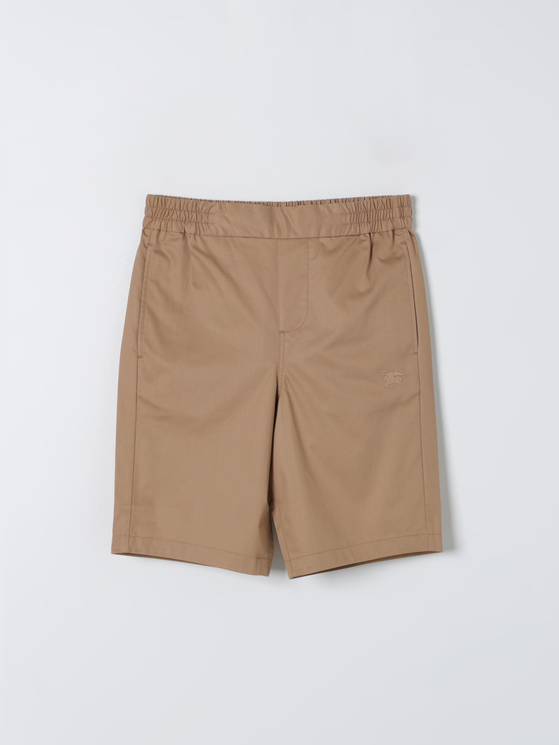 BURBERRY SHORT: Pants kids Burberry Kids, Beige - Img 1