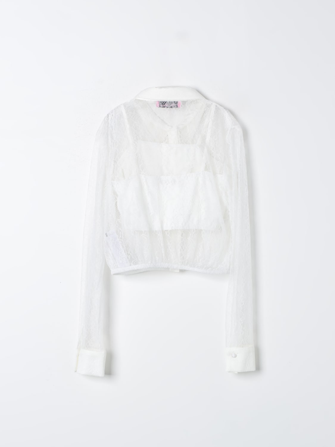 MISS BLUMARINE SHIRT: Shirt kids Miss Blumarine, White - Img 2