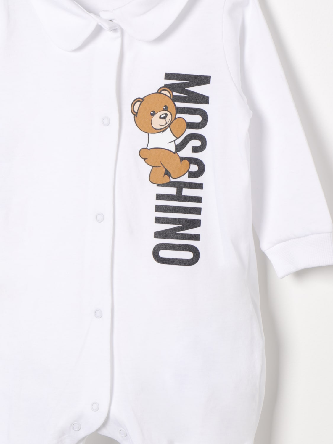 MOSCHINO 운동복: 운동복 남아 Moschino Baby, 화이트 - Img 3