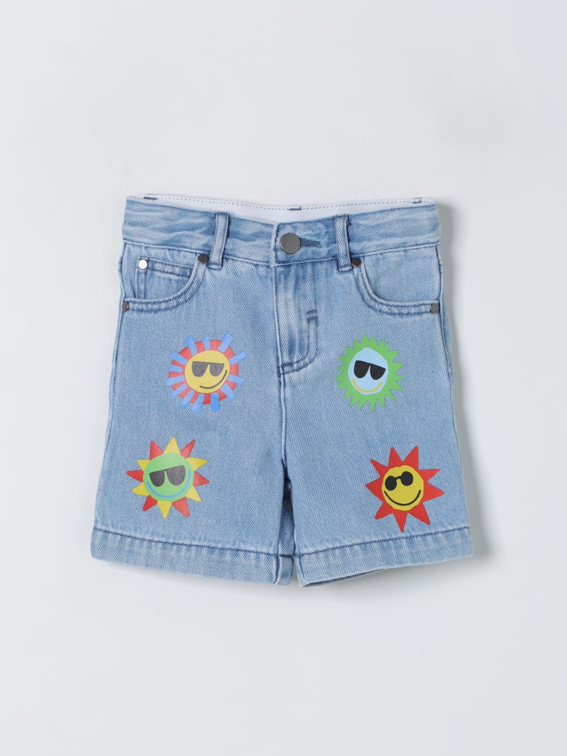 STELLA MCCARTNEY KIDS SHORT: Pants kids Stella McCartney Kids, Blue - Img 1