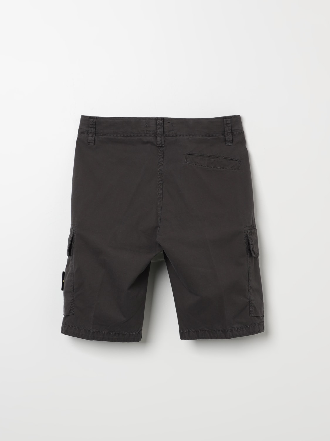STONE ISLAND JUNIOR SHORTS: Pants kids Stone Island Junior, Grey - Img 2