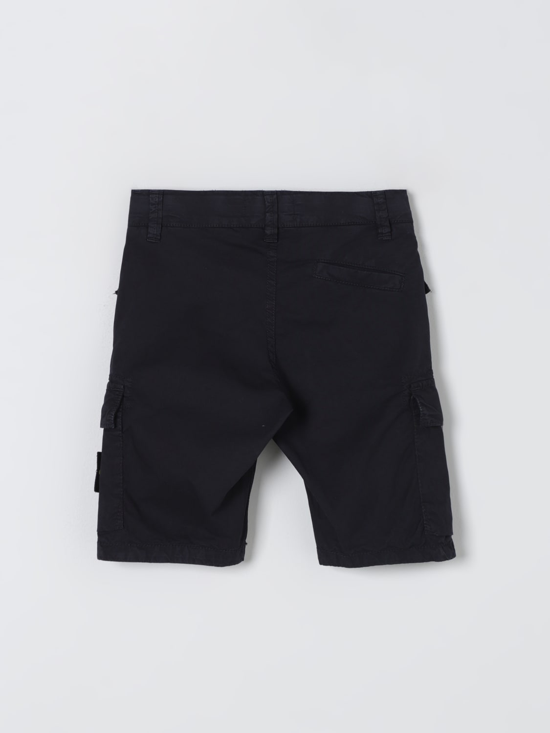 STONE ISLAND JUNIOR SHORTS: Pants kids Stone Island Junior, Navy - Img 2