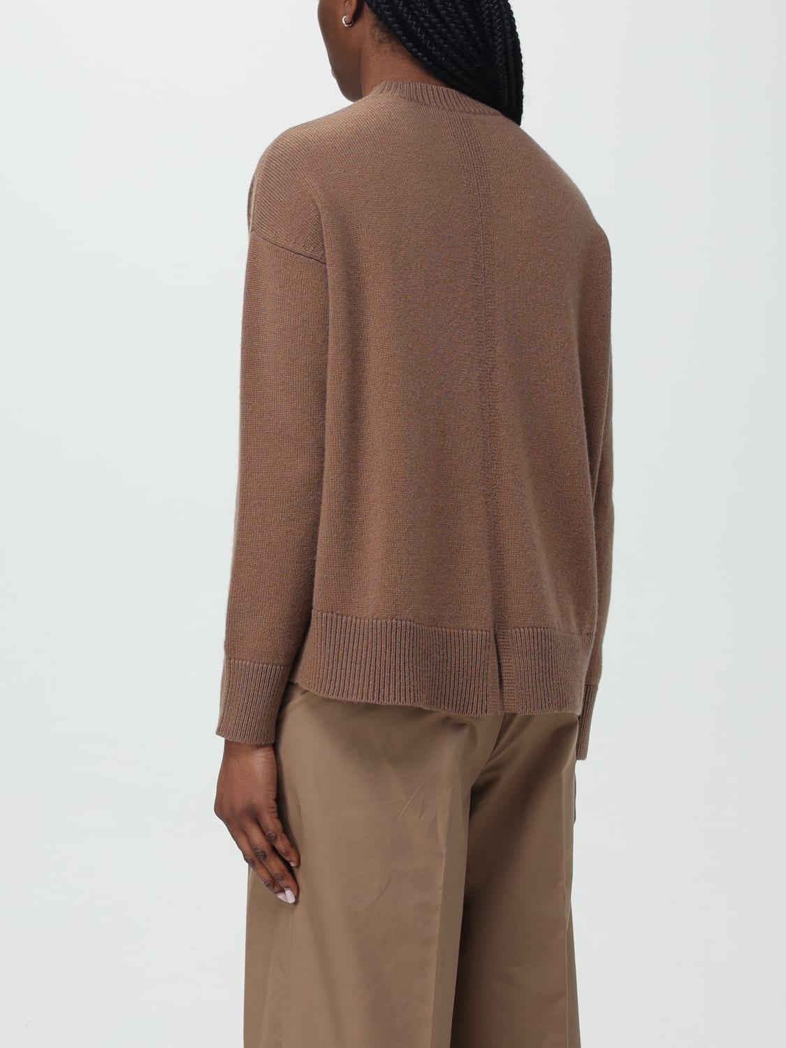 'S MAX MARA SWEATER: Sweater woman 's Max Mara, Beige - Img 2